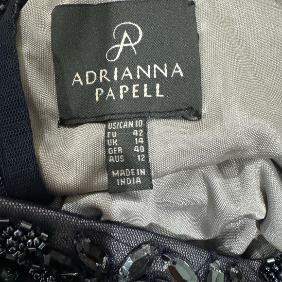 Adrianna Papell night mini dress fully embellished - Picture 3 of 3